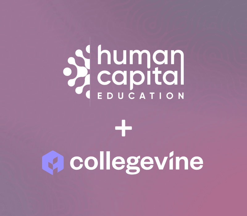 Human Capital Education + CollegeVine 800x700